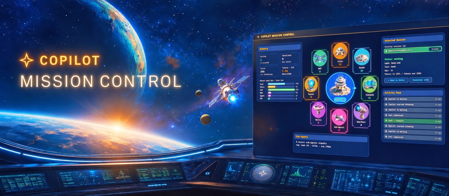 Copilot Mission Control banner